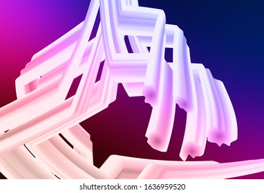 Dark Blue, Red vector blurred shine abstract background. A completely new colored illustration in blur style. Completely new design for your business.