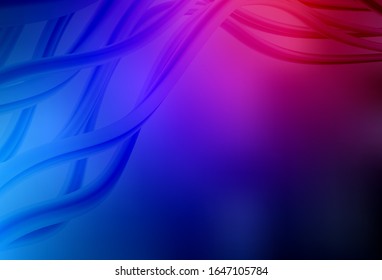 Dunkelblau, rote Vektorillustration unscharfe glänzende abstrakte Vorlage. Eine komplett neue farbige Illustration im unscharfen Stil. Kluges Design für Ihre Arbeit.