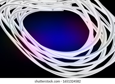 Dark Blue, Red vector blurred bright template. Colorful illustration in abstract style with gradient. New style for your business design.