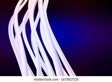 Azul oscuro, vector rojo borroso brillo fondo abstracto. Ilustración abstracta colorida con degradado. Diseño borroso para su sitio web.