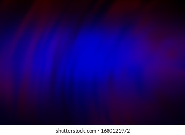 Planta borrosa de vector rojo, azul oscuro. Ilustración abstracta moderna con degradado. Fondo para los diseños.