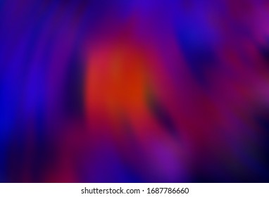 Dark Blue, Red vector blurred bright template. Shining colorful illustration in smart style. New design for your business.