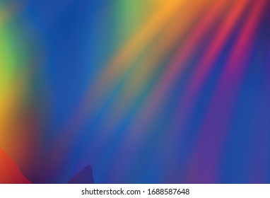 Dark Blue, Red vector blurred shine abstract texture. New colored illustration in blur style with gradient. Completely new design for your business.