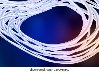 Dark Blue, Red vector blurred shine abstract template. Abstract colorful illustration with gradient. Blurred design for your web site.