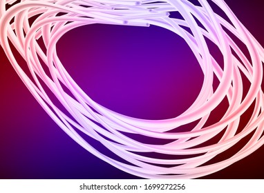 Dark Blue, Red vector blurred template. Colorful illustration in abstract style with gradient. Completely new design for your business.