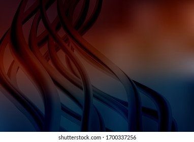 Dark Blue, Red vector blurred template. New colored illustration in blur style with gradient. New way of your design.