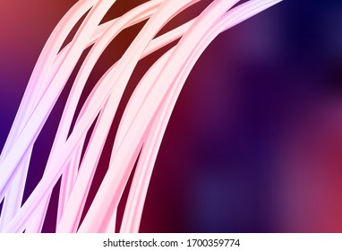 Azul oscuro, vector rojo difuminó el patrón brillante. Una elegante ilustración brillante con gradiente. Nuevo diseño para su negocio.