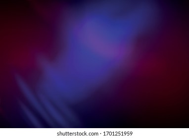 Dark Blue, Red vector blurred and colored pattern. Abstract colorful illustration with gradient. Smart design for your work.