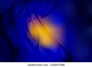 Planta borrosa de vector rojo, azul oscuro. Ilustración colorida en estilo abstracto con degradado. Diseño completamente nuevo para su negocio.