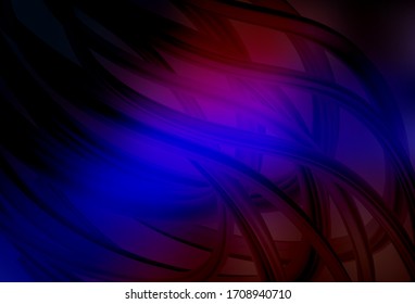 Dark Blue, Red vector blurred bright texture. Abstract colorful illustration with gradient. New style for your business design.