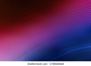 Dark Blue, Red vector blurred shine abstract texture. Colorful abstract illustration with gradient. New style design for your brand book.
