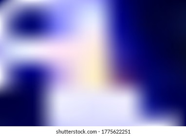 Dark Blue, Red vector blurred bright template. Creative illustration in halftone style with gradient. New way of your design.