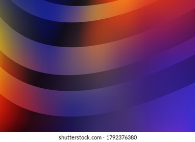 Dark Blue, Red vector blurred and colored pattern. Glitter abstract illustration with gradient design. New design for your business.
