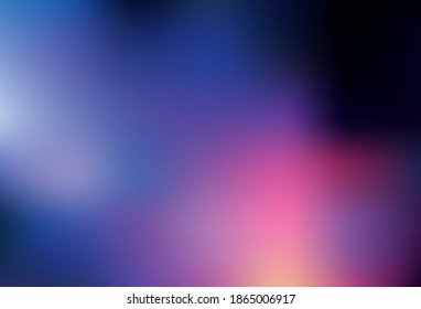 Dark Blue, Red vector blurred bright template. Glitter abstract illustration with gradient design. Completely new design for your business.
