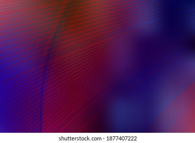 Dark Blue, Red vector blurred pattern. Modern abstract illustration with gradient. Elegant background for a brand book.