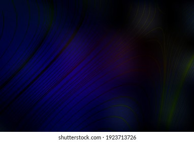 Dark Blue, Red vector blurred and colored pattern. Modern abstract illustration with gradient. Background for a cell phone.