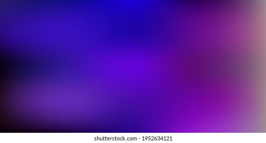 Dark blue, red vector blurred backdrop. Modern elegant blur illustration with gradient. Landing pages design.