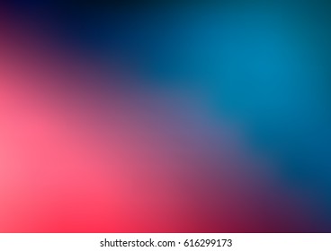 Dark Blue, Red vector blurred colored illustration. Brand-new design for your business. Creative background in halftone style with gradient.