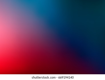 Dark Blue, Red vector blurred background. A vague abstract illustration with gradient. The best blurred design for your business.