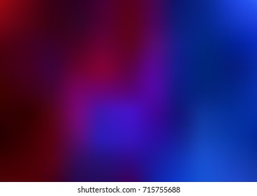Dark Blue, Red vector blurred and colored template. A completely new color illustration in a vague style. A completely new template for your business design.