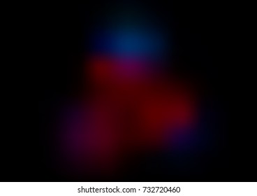 Dark Blue, Red vector blurred bright background. A vague abstract illustration with gradient. A completely new template for your business design.