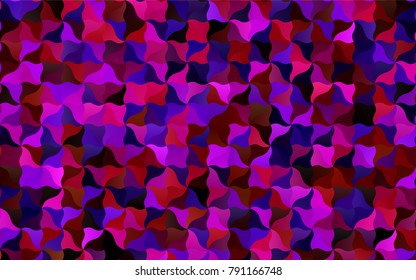 Dark Blue, Red vector blurred pattern. Colorful illustration in abstract cranked style with gradient. The textured pattern can be used for background.