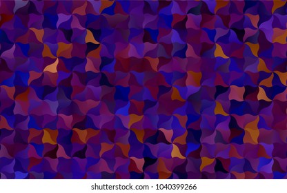 Dark Blue, Red vector blurry arched template. blurred geometric sample with gradient.  Brand-new design for your business.