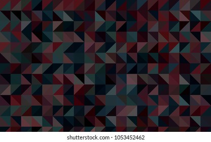 Dark Blue, Red vector blurry triangle template. A sample with polygonal shapes. The polygonal design can be used for your web site.