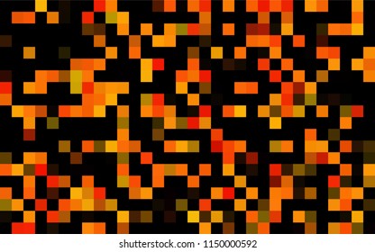 Dark Blue, Red vector blurry rectangular background. Geometric background in square style with gradient. The pattern can be used for brand-new background.