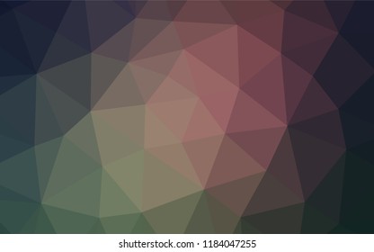 Dark Blue, Red vector blurry hexagon texture. Shining colored illustration in a Brand new style. The template can be used as a background for cell phones.