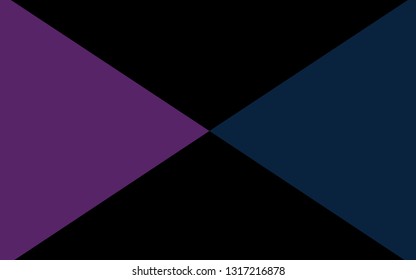 Dark Blue, Red vector blurry triangle template. Modern geometrical abstract illustration with gradient. Brand new style for your business design.