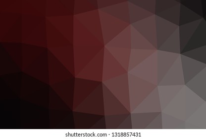 Dark Blue, Red vector blurry triangle template. Colorful illustration in abstract style with gradient. Brand new design for your business.