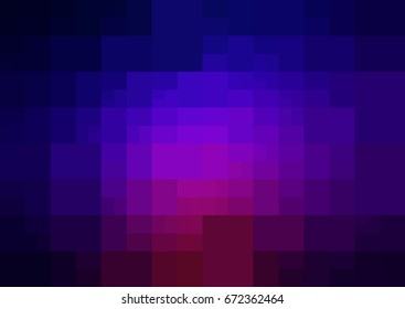 Dark Blue, Red vector blurry rectangle background design. Geometric background in Origami style with gradient. 