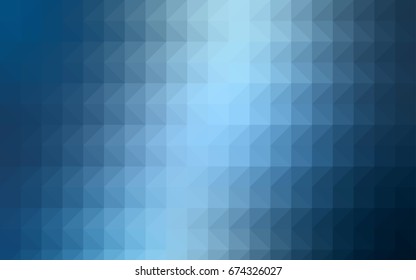 Dark Blue, Red vector blurry triangle background. A vague abstract illustration with gradient. The polygonal design can be used for your web site.