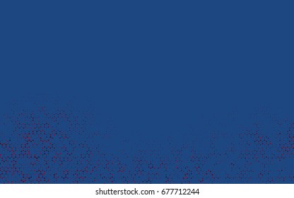 Dark Blue, Red vector blurry hexagon background design. Geometric background in Origami style with gradient. 