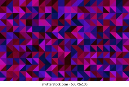 Dark Blue, Red vector blurry triangle background. Colorful illustration in abstract style with gradient. Brand-new style for your business design.