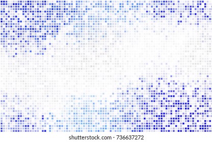 Dark Blue, Red vector blurry rectangular background. Geometric background in square style with gradient. The pattern can be used for brand-new background.