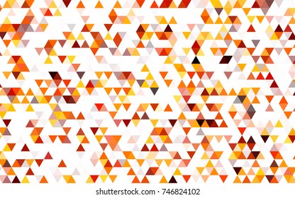 Dark Blue, Red vector blurry triangle pattern. Shining colored illustration in a brand-new style. A completely new template for your business design.