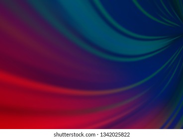 Dark Blue, Red vector bokeh template. Shining colorful illustration in a Brand new style. The template can be used for your brand book.