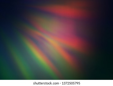 Dark Blue, Red vector bokeh pattern. Colorful illustration in abstract style with gradient. A completely new design for your business.