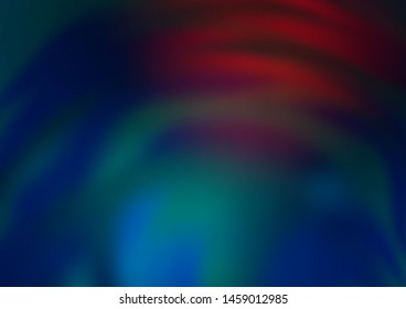 Dark Blue, Red vector bokeh pattern. Shining colorful illustration in a Brand new style. A completely new design for your business.