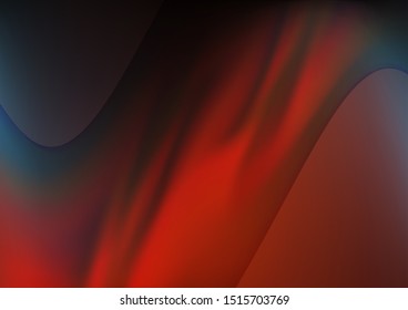 Dark Blue, Red vector bokeh pattern. Colorful abstract illustration with gradient. The elegant pattern for brand book.