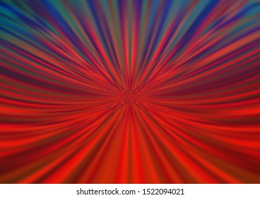 Dark Blue, Red vector bokeh and colorful pattern. Creative illustration in halftone style with gradient. Brand new design for your business.