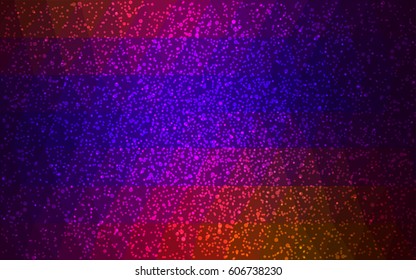 Dark Blue, Red vector christmas polygon background. Low poly Illustration consisting of triangles with snowflakes. Texture background of New Year celebration.