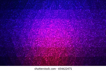 Dark Blue, Red vector christmas polygon background. Low poly Illustration consisting of triangles with snowflakes. Texture background of New Year celebration.