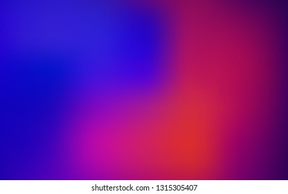 Dark Blue, Red vector colorful abstract texture. A completely new colored illustration in blur style. Background for designs.