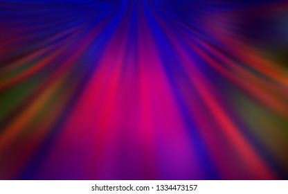 Dark Blue, Red vector colorful abstract background. A completely new colored illustration in blur style. New design for your business.