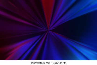 Dark Blue, Red vector colorful abstract texture. Colorful abstract illustration with gradient. Completely new design for your business.