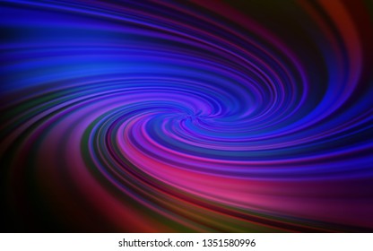 Dark Blue, Red vector colorful blur backdrop. A completely new colored illustration in blur style. New way of your design.