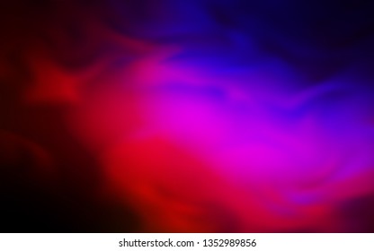 Dark Blue, Red vector colorful abstract texture. Colorful illustration in abstract style with gradient. The best blurred design for your business.